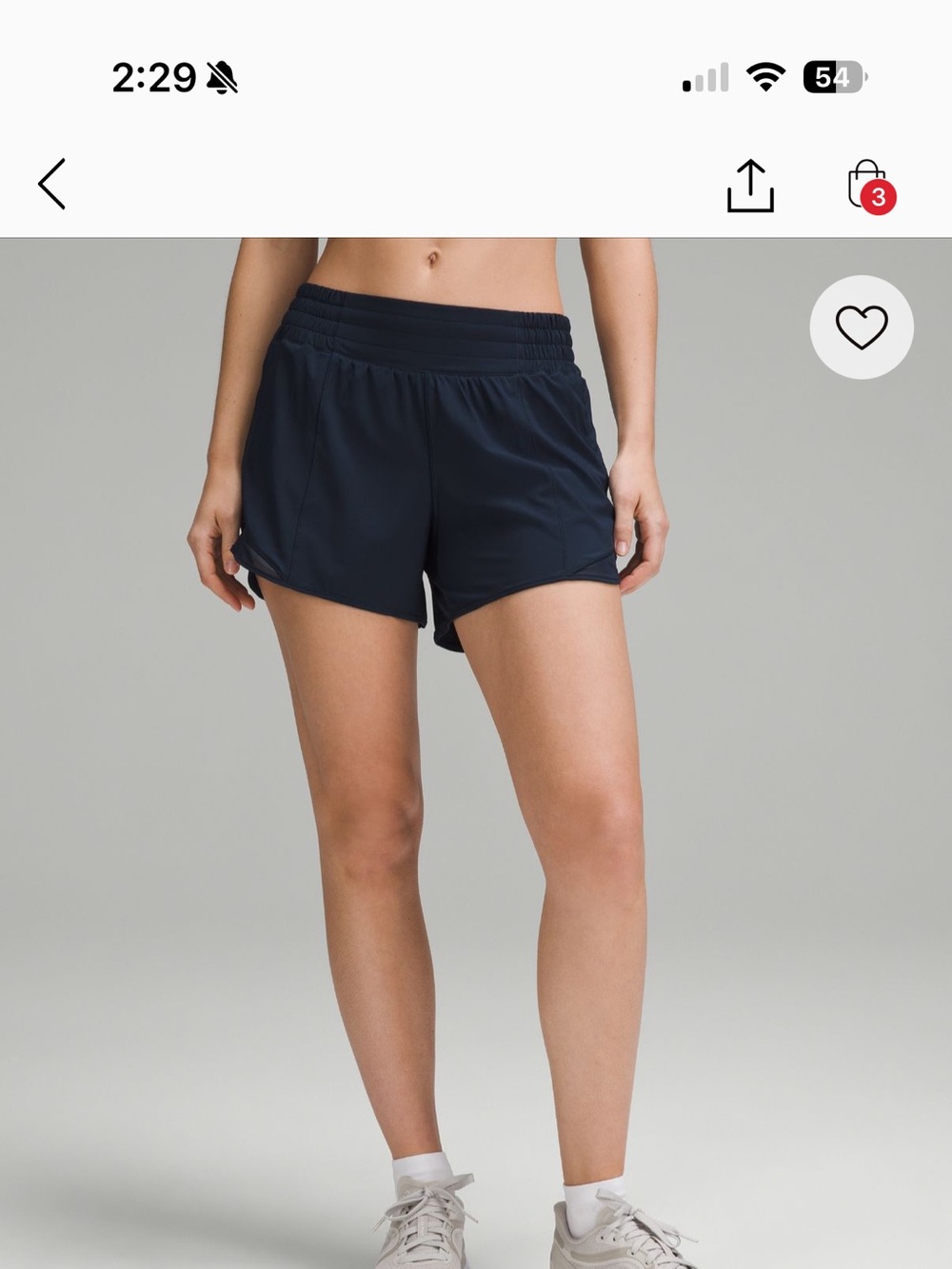 Lululemon navy shorts